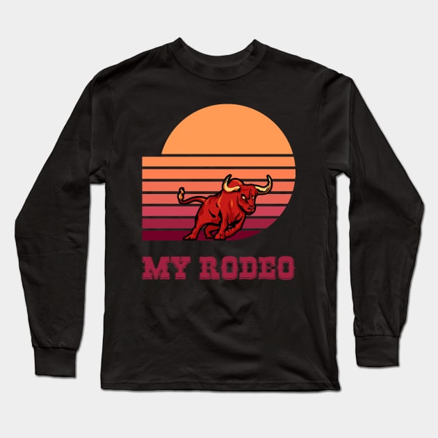 MY RODEO GRAPHIC Long Sleeve T-Shirt by black&blue